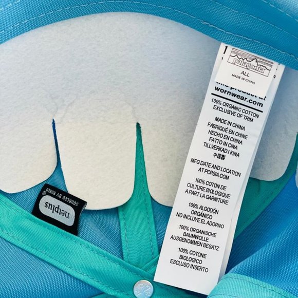 PATAGONIA MEN'S P-6 LABEL TRAD CAP COLOR - LAGO BLUE - Picture 7 of 8